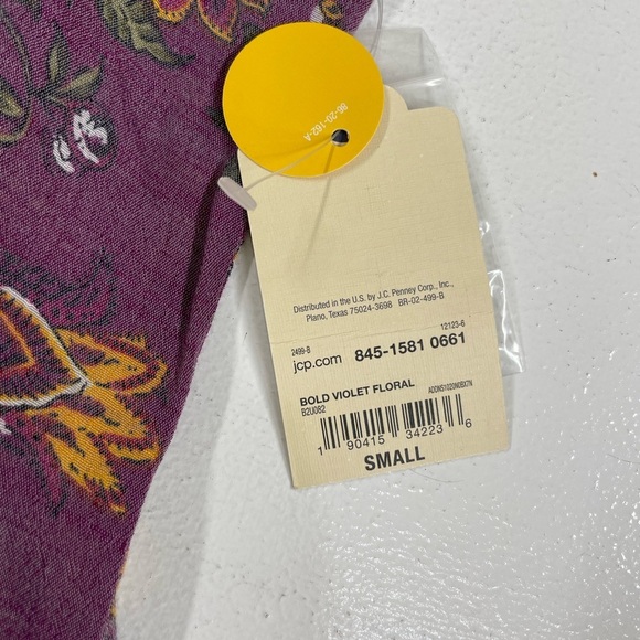 😍St John's by Floral Purple Sleeveless Top - Picture 2 of 4